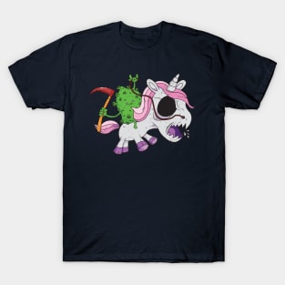 Grim with Unicorn T-Shirt